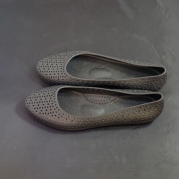 OKABASHI SAMANTHA ROUND TOE SLIP-ON WOMEN"S CUTOUT DESIGN WOMEN"S FLAT SHOE - Picture 4 of 14